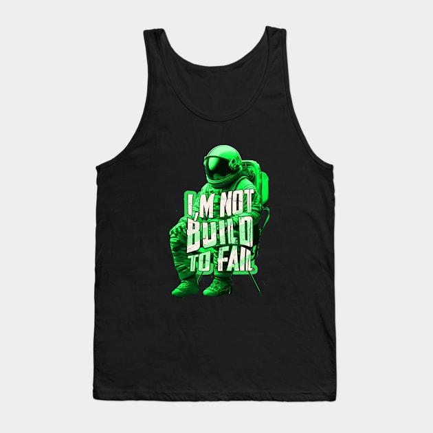 Built for Success: Inspirational Motivational Quotes Tank Top by A Floral Letter Capital letter A | Monogram, Sticker